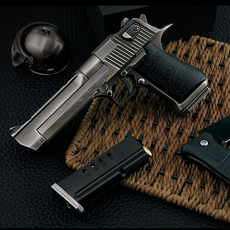 Desert Eagle Mini Toy Gun Silver