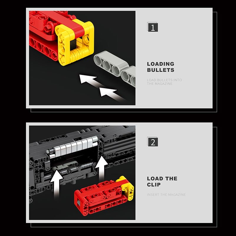 S686 Shotgun Building Block Toy Model