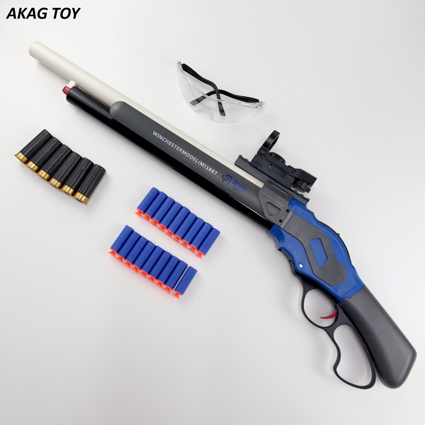 M1887 Gray Nerf Gun