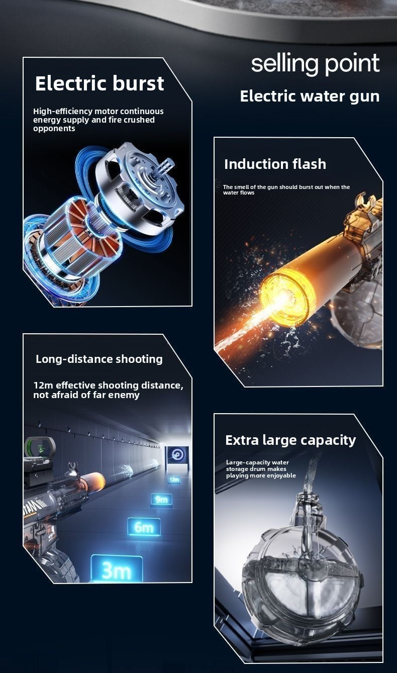 Electric water gun function