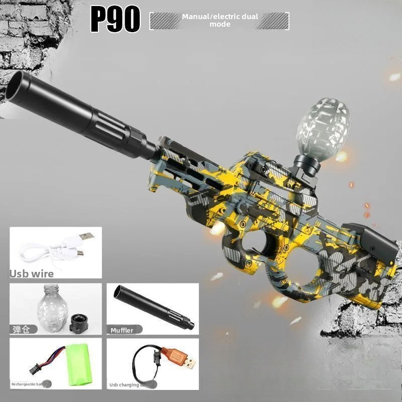 P90 Yellow Gel Blaster
