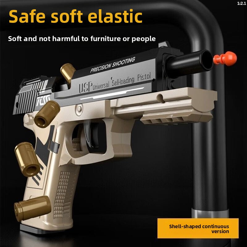 Safe soft bullet ejection