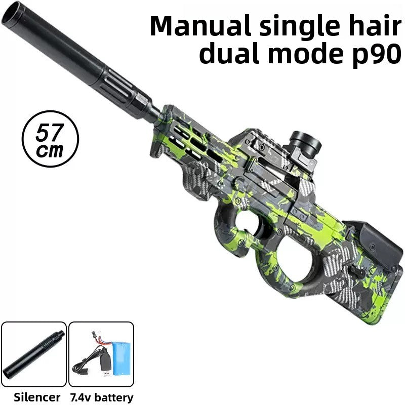 P90 Green Gel Blaster