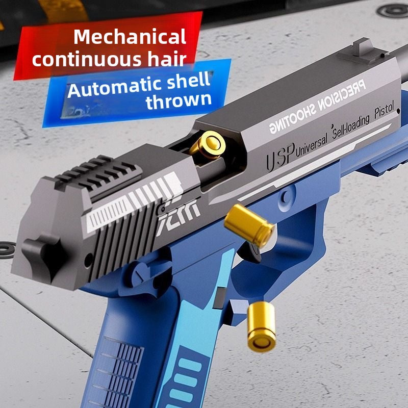 Mechanical burst fire, automatic shell ejection