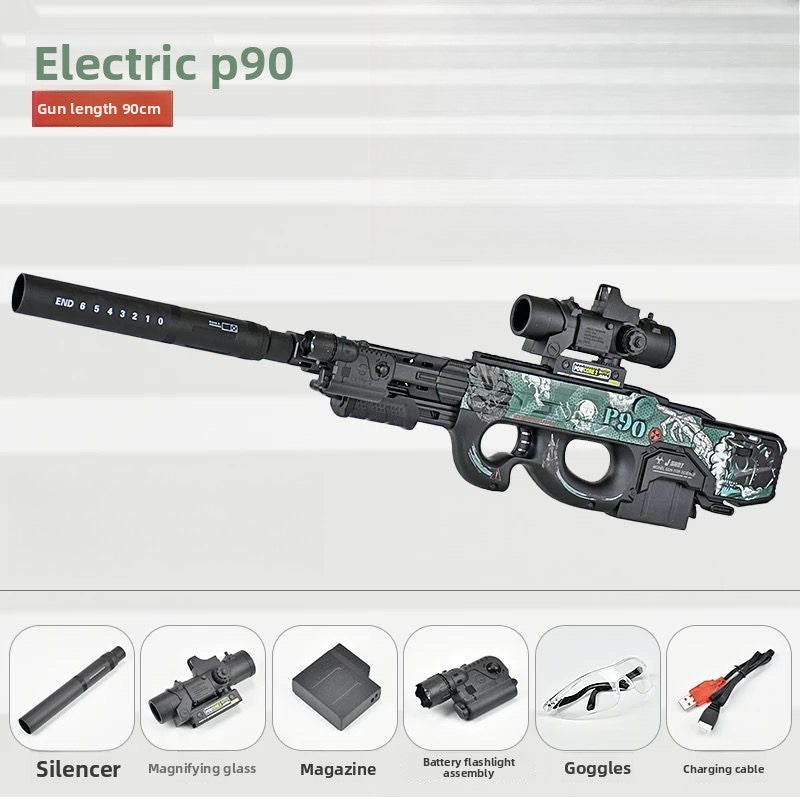 P90 Green Gel Blaster