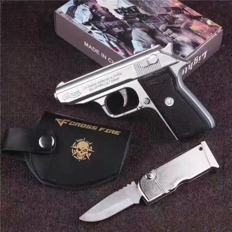 PPK silver lighter