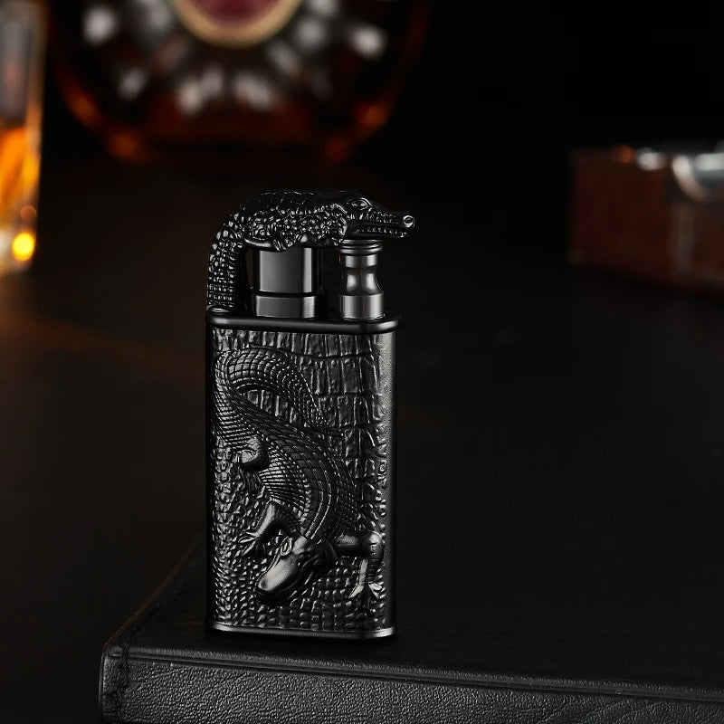 Black crocodile lighter