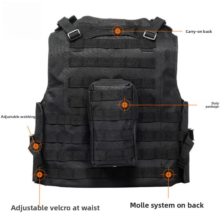 Vest back view