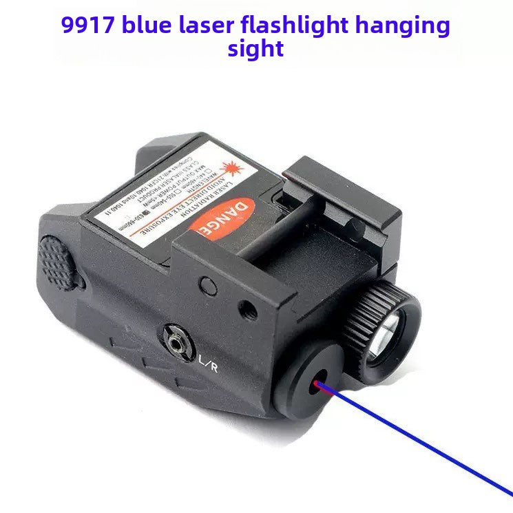Blue dot laser sight