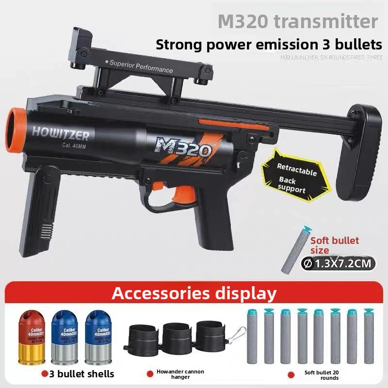 M320 black rocket launcher