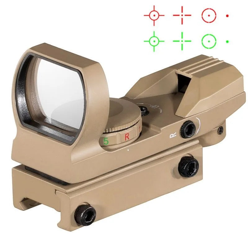 Sand color holographic sight