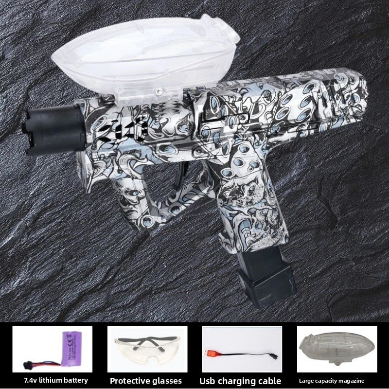 graffiti white gel gun