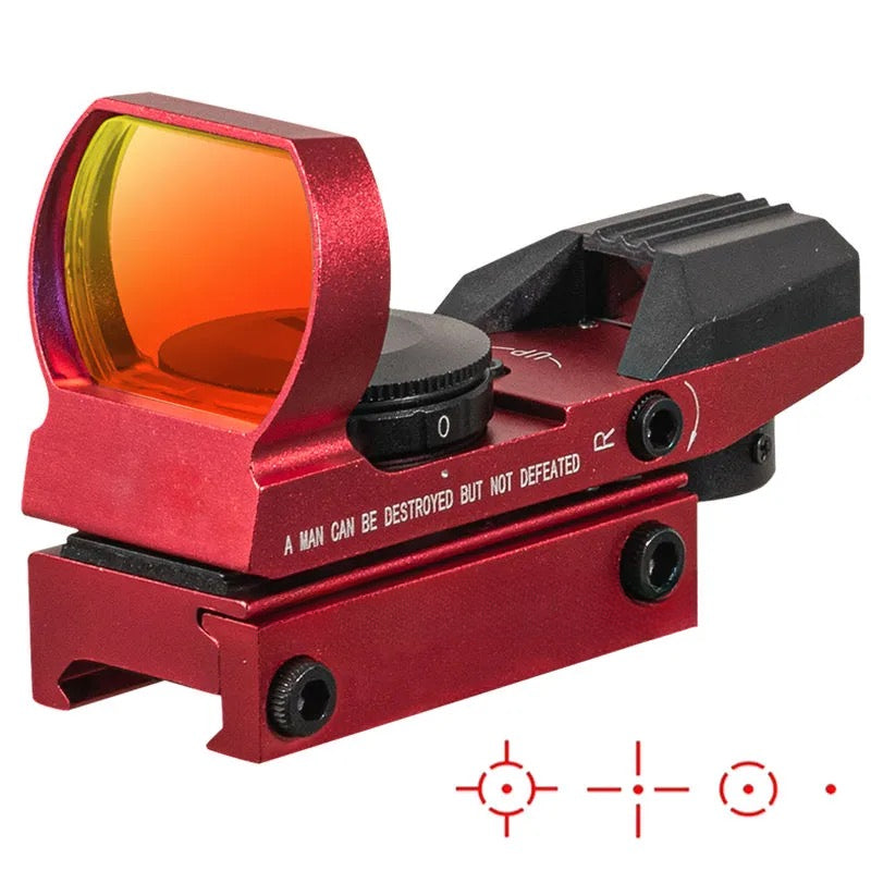 Red metal sight