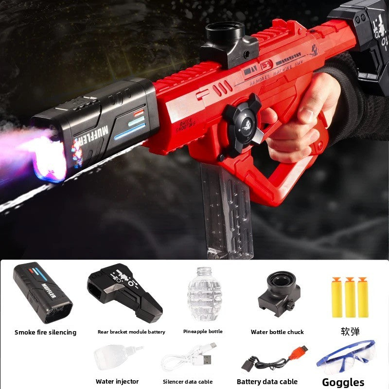3-in-1 red toy gun