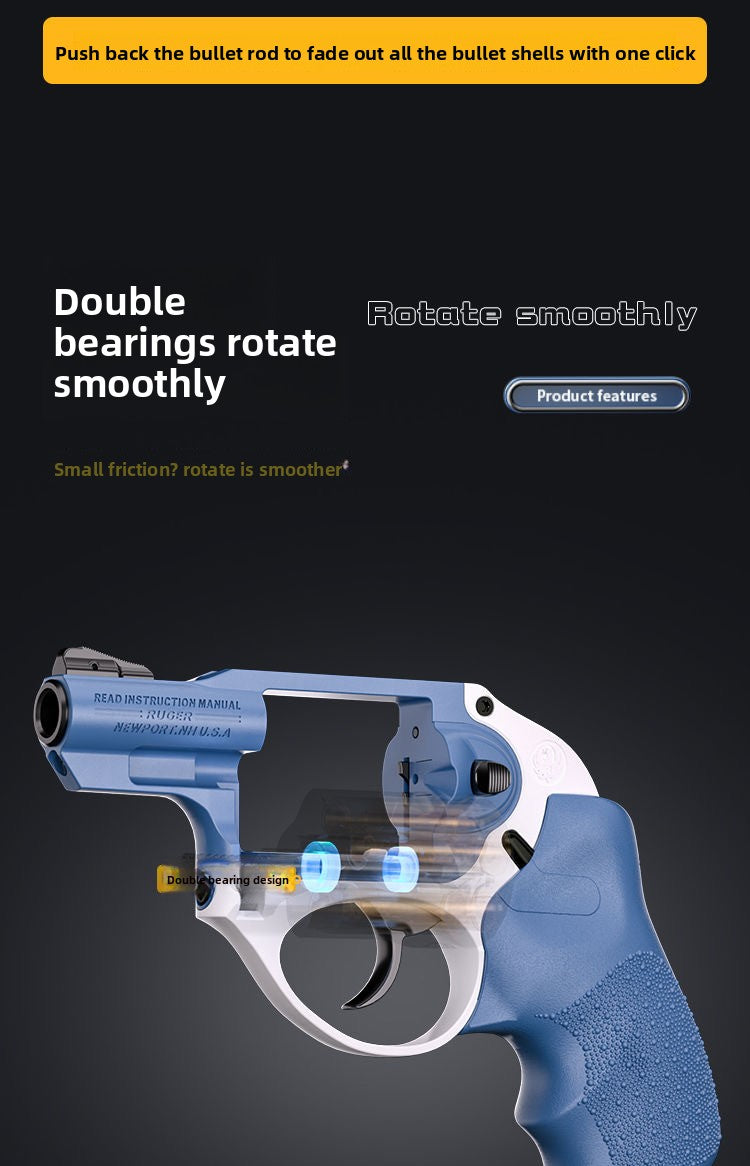 Dual bearings for smooth rotation