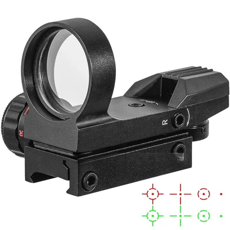 Black metal sight