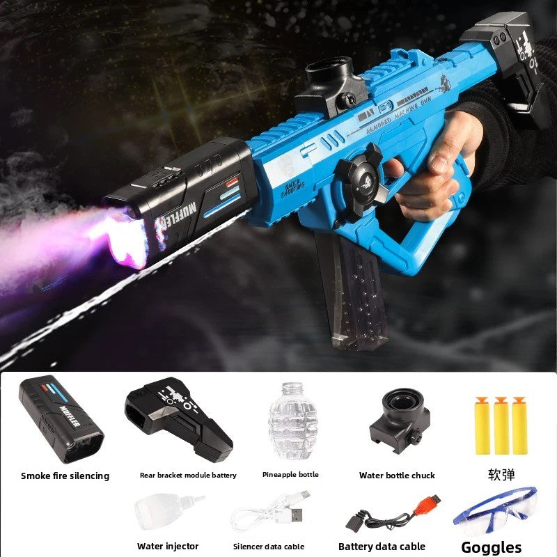 3-in-1 blue toy gun