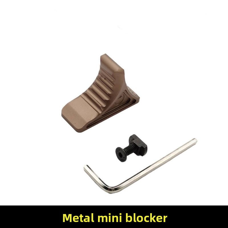 Sand color triangle hand stopper