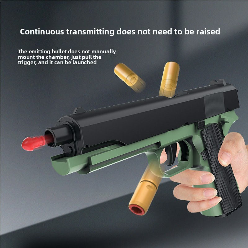 Continuous firing, automatic shell ejection