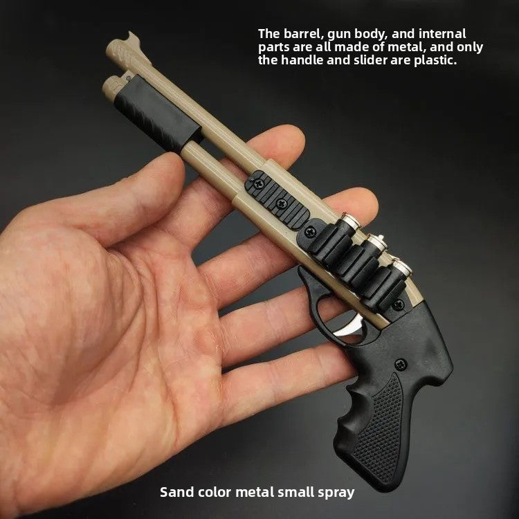 Sand-colored metal small shotgun