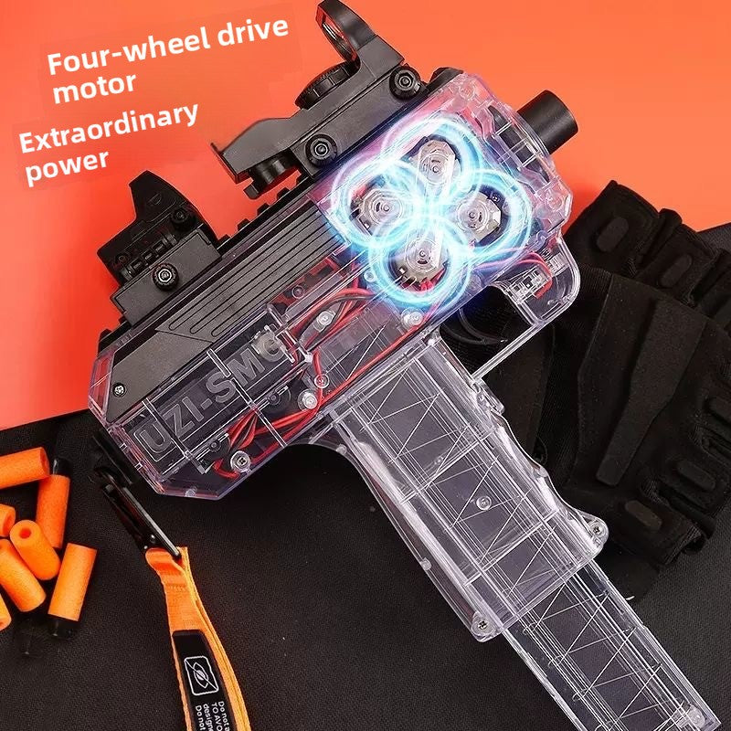 Four-wheel drive motor