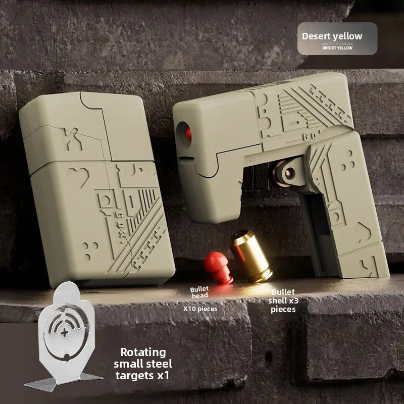 Sand color soft bullet gun
