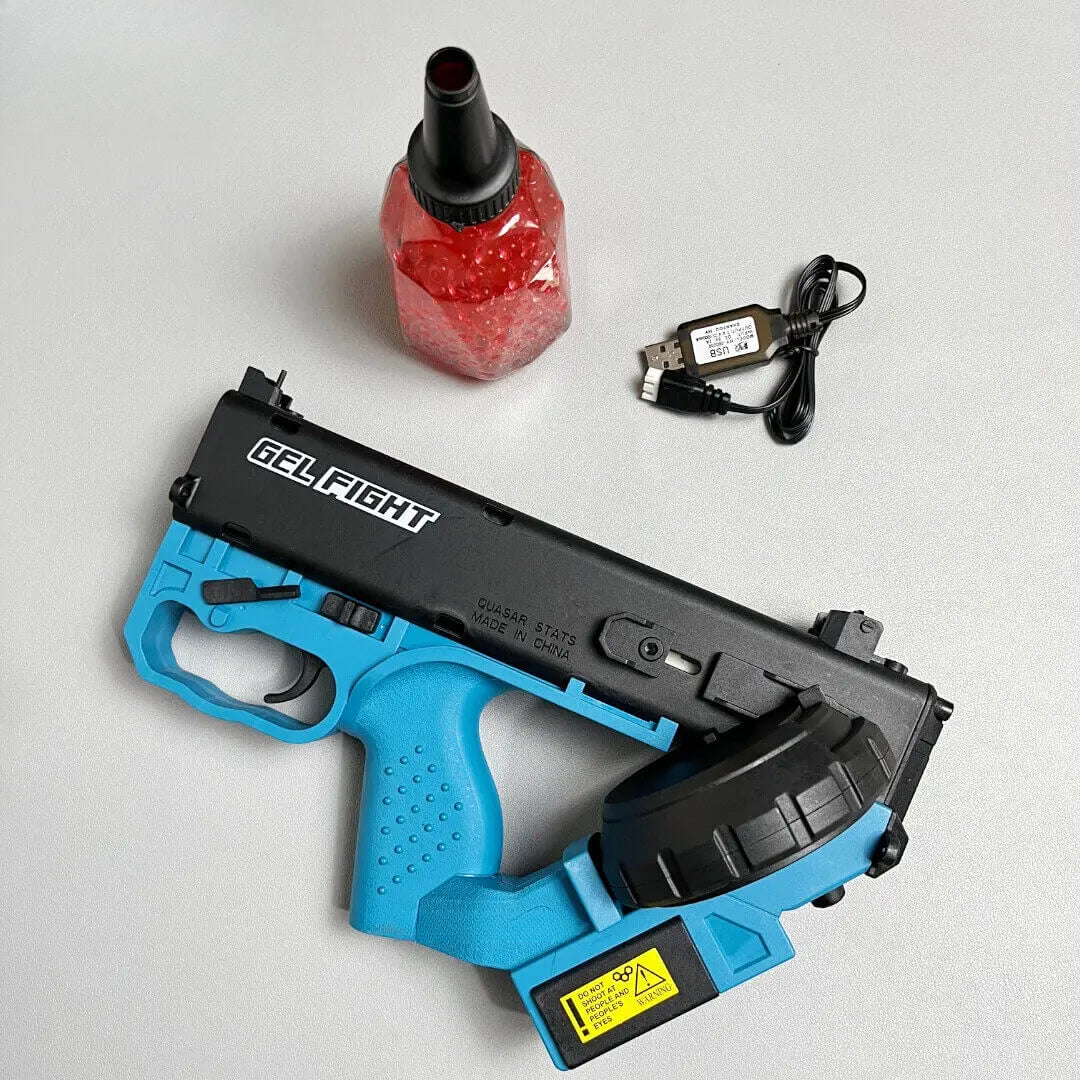 Quasar 2077 Blue Gel Blaster