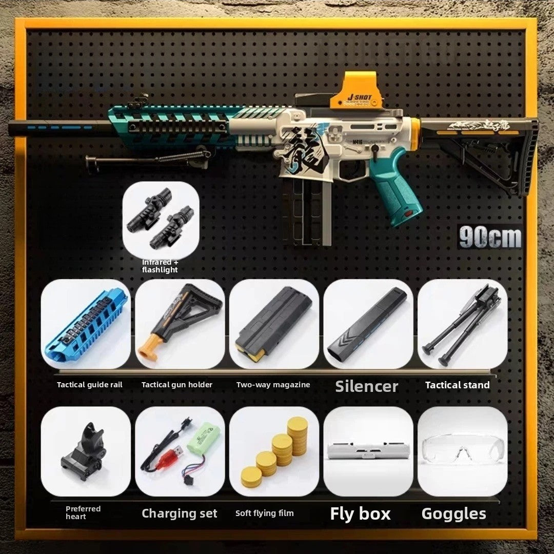 m416-white-toy-gun