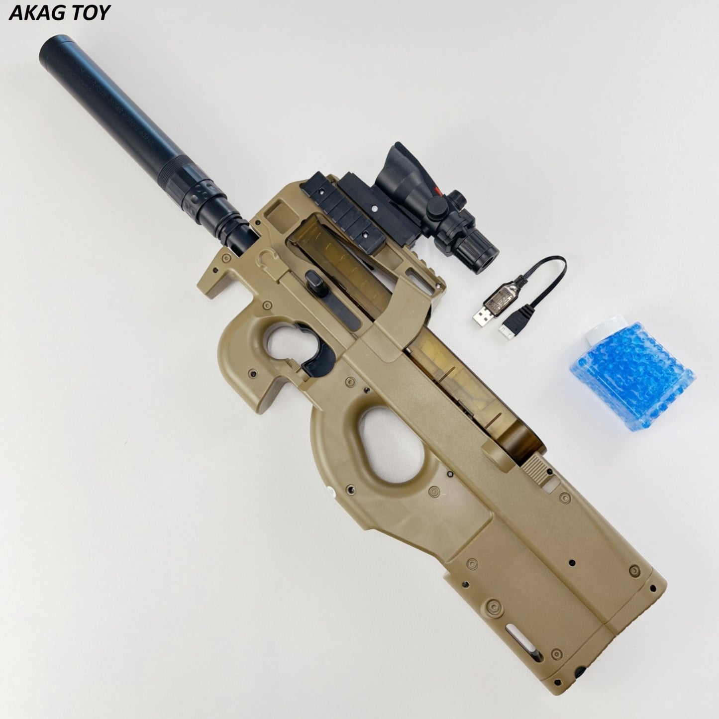 Tan P90 Gel Blaster