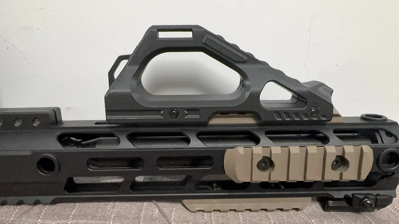 3D Printed ZFSGQ RVG Grip for Toy Blaster