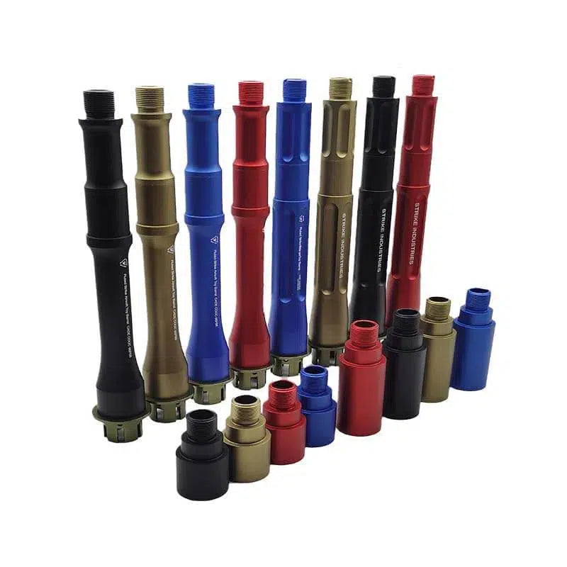 Metal grooved tube extension