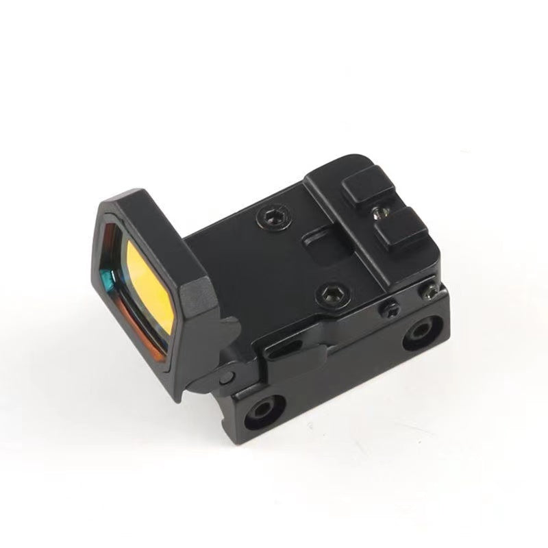 Black red dot reflex sight