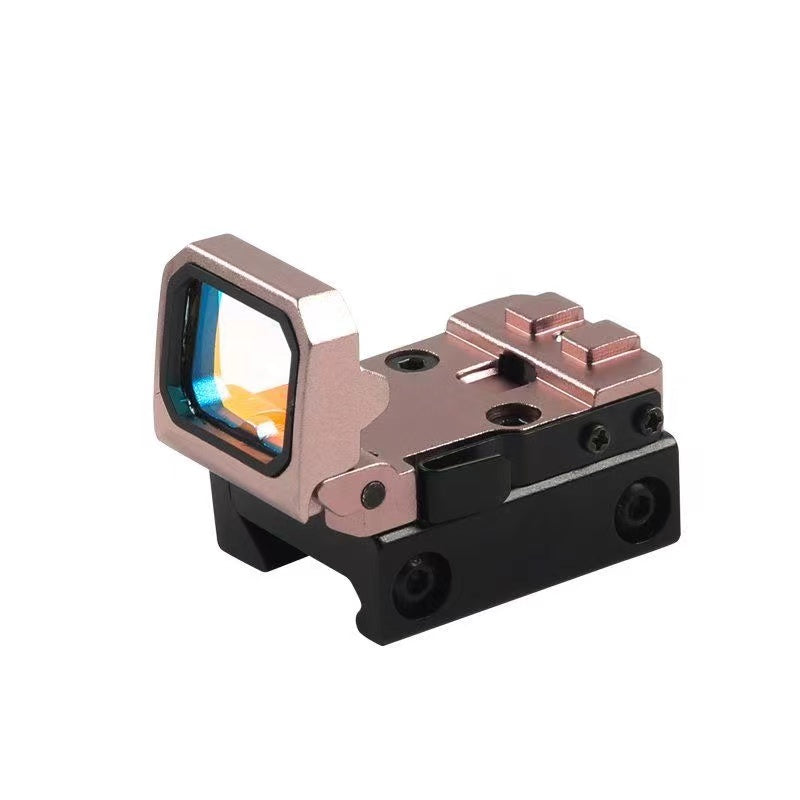 Sand gold red dot reflex sight