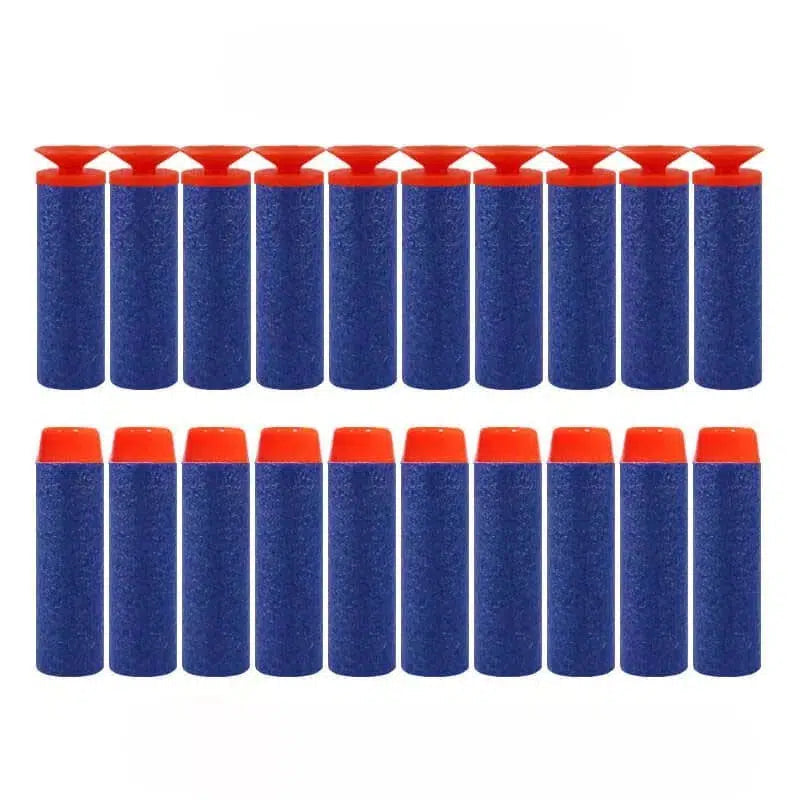 Flat head soft bullet + suction cup soft bullet