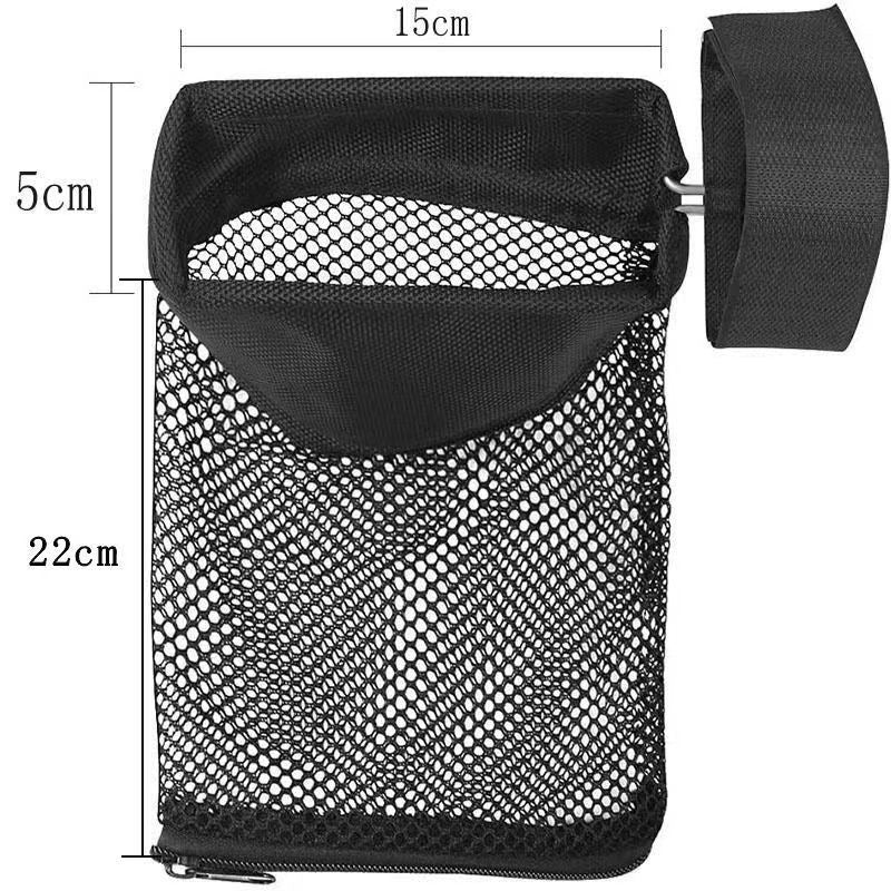 Shell catching bag size