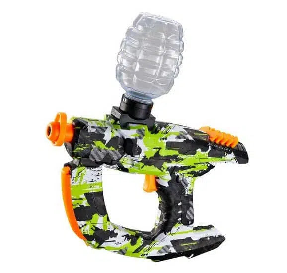 Green graffiti gel blaster