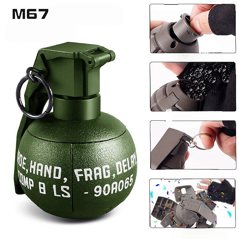 M67 green grenade gel blaster