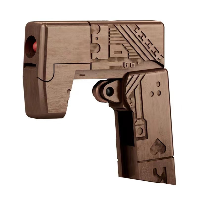 Metal lighter type soft bullet gun