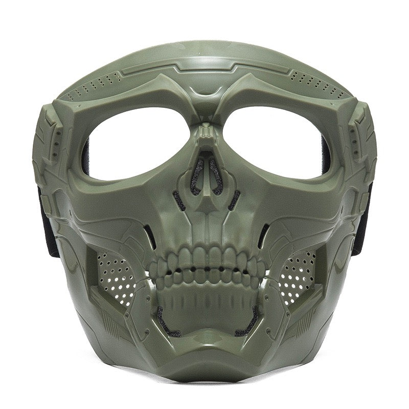 green-with-clear-lens-tactical-mask