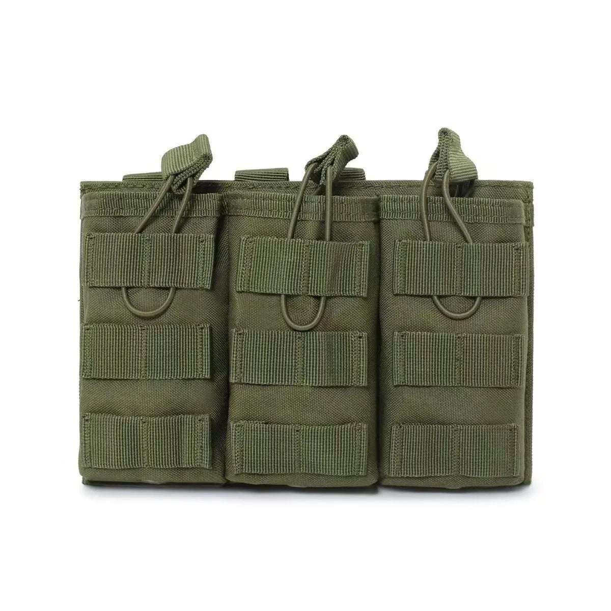 green-triple-magazine-pouch