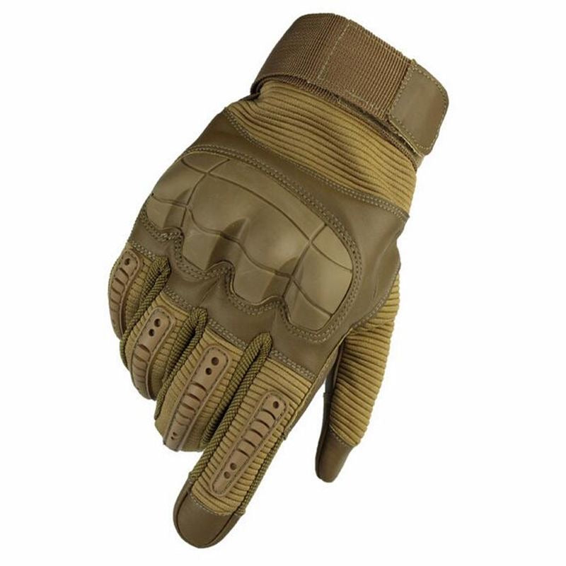 khaki-leather-tactical-gloves