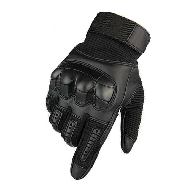 black-leather-tactical-gloves