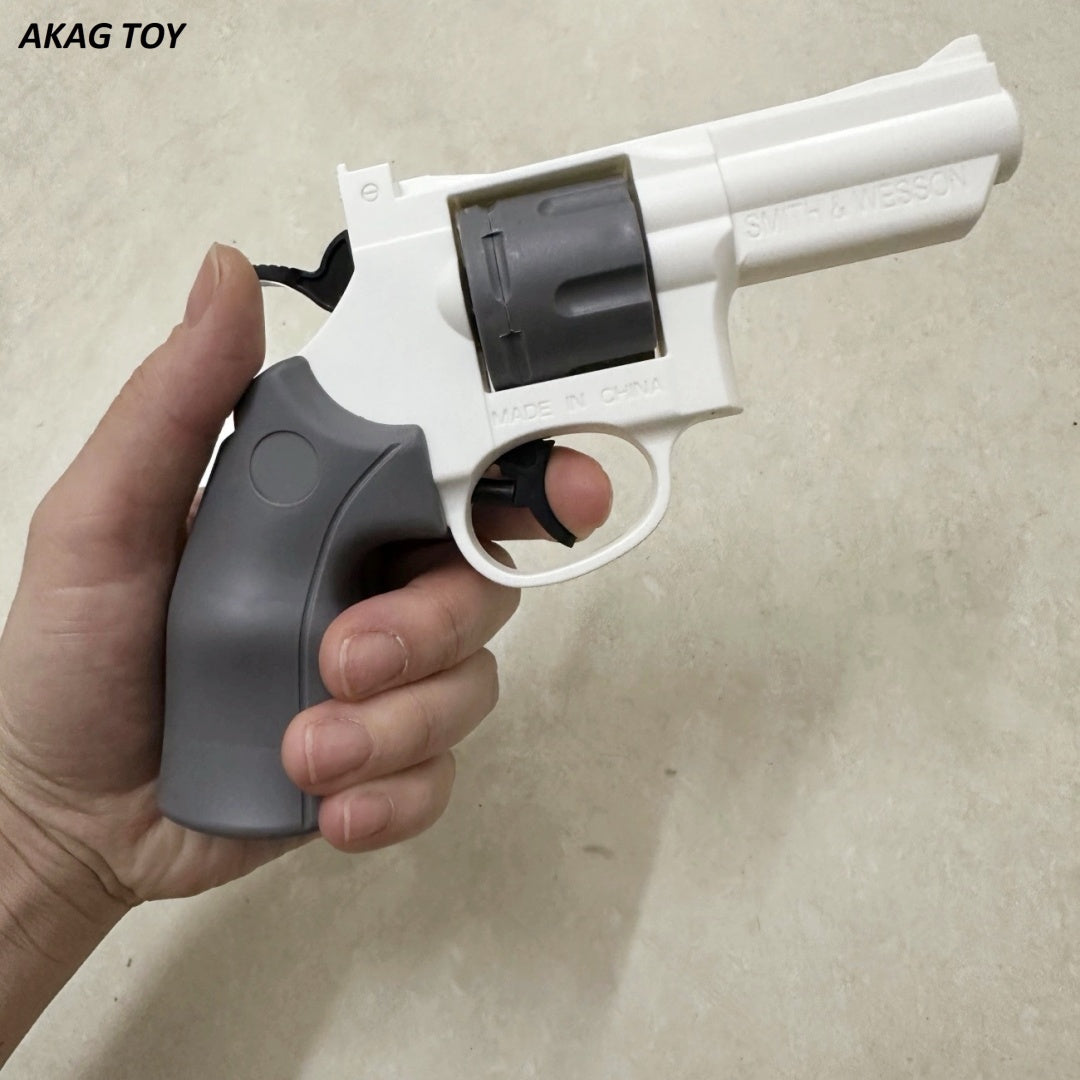 Revolver Water Gun Gray
