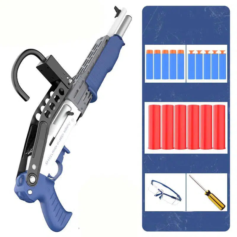 UDL SPAS-12 blue soft bullet gun