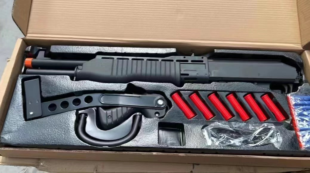 UDL SPAS-12 black soft bullet gun