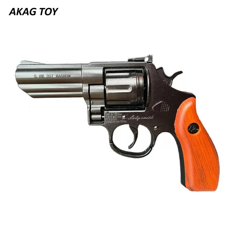 Black revolver toy gun