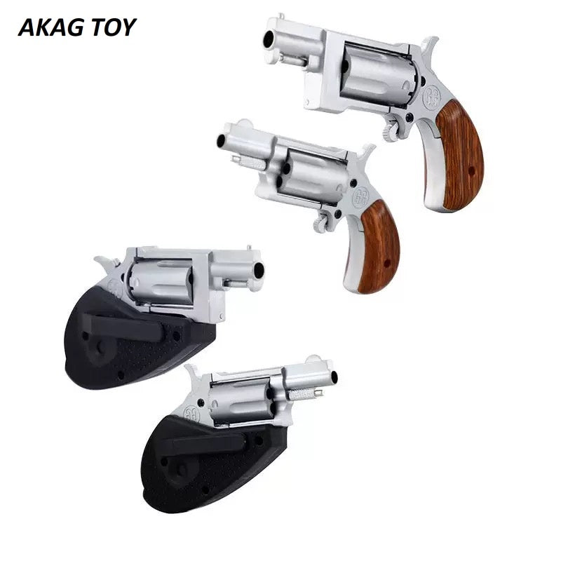 Metal folding revolver