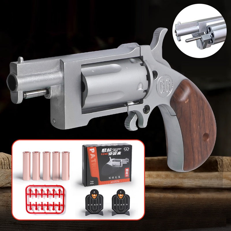 Wood grain soft bullet gun