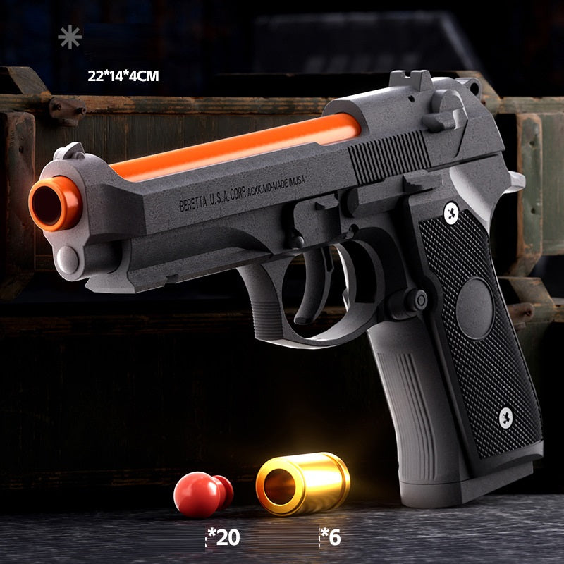 M9A3 black soft bullet gun