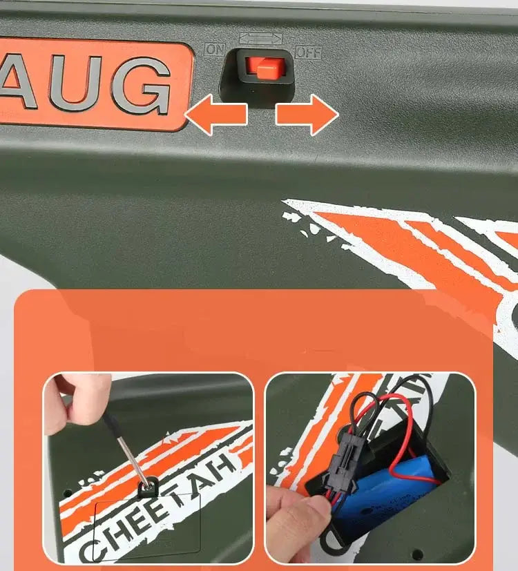 One-button electric burst